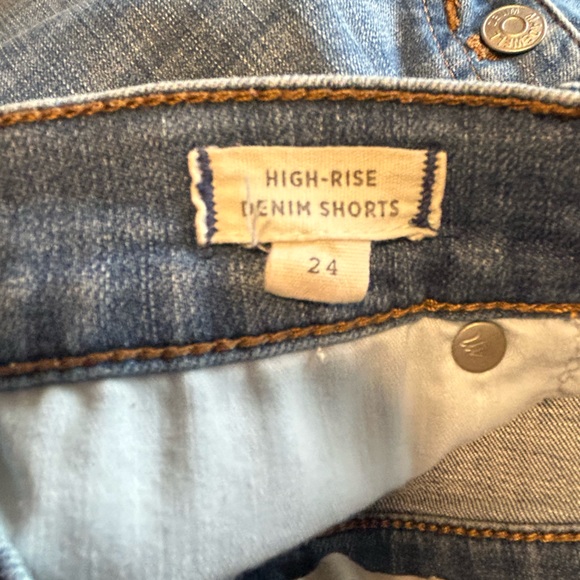 Madewell High Rise Denim Short - Size 24 - Light Wash - Picture 4 of 5